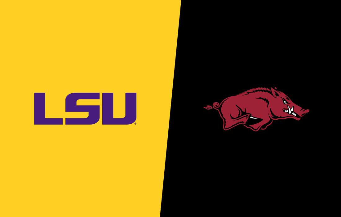 #8 LSU Tigers at Arkansas Razorbacks Football