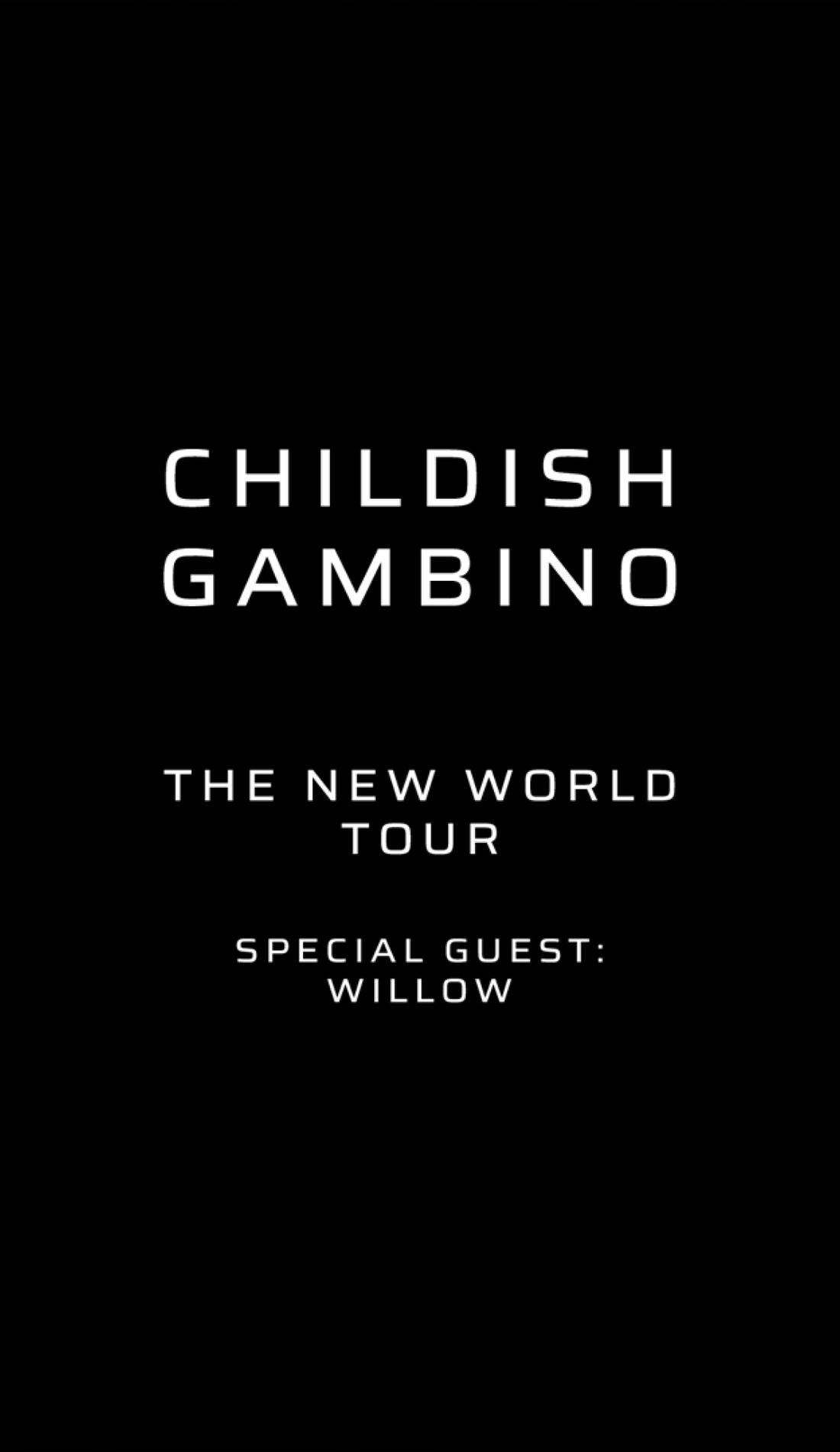 Childish Gambino Tickets, 2025 Concert Tour Dates SeatGeek