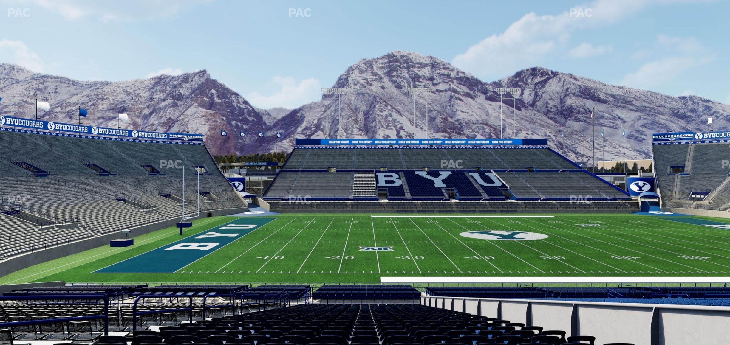 Seating view for LaVell Edwards Stadium Section 7