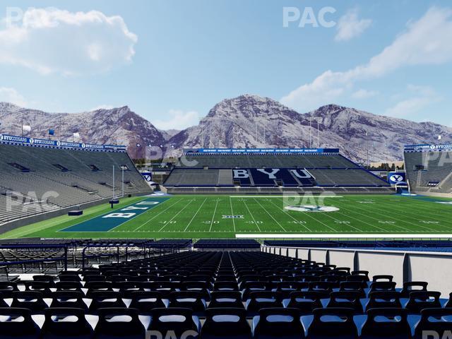 Seating view for LaVell Edwards Stadium Section 7