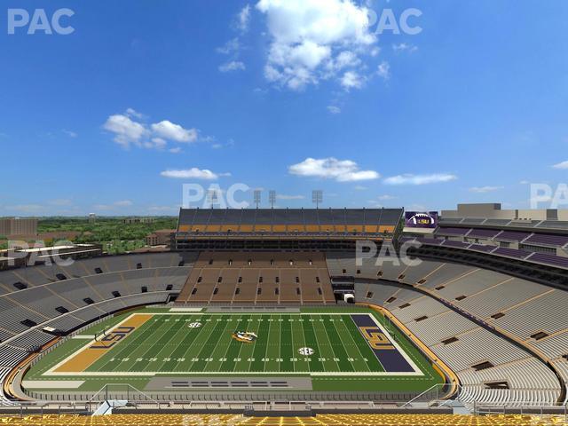 Seating view for Tiger Stadium Section 615