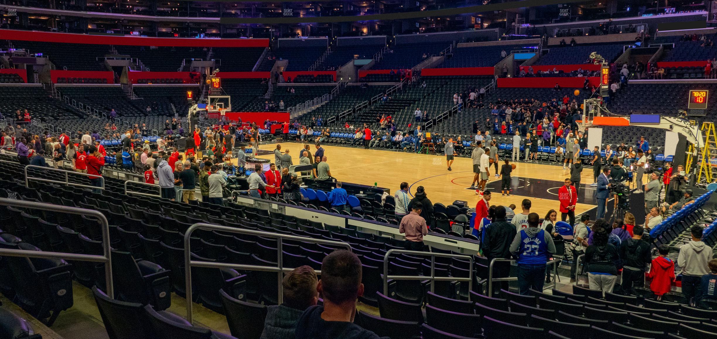 Seating view for Crypto.com Arena Section 118