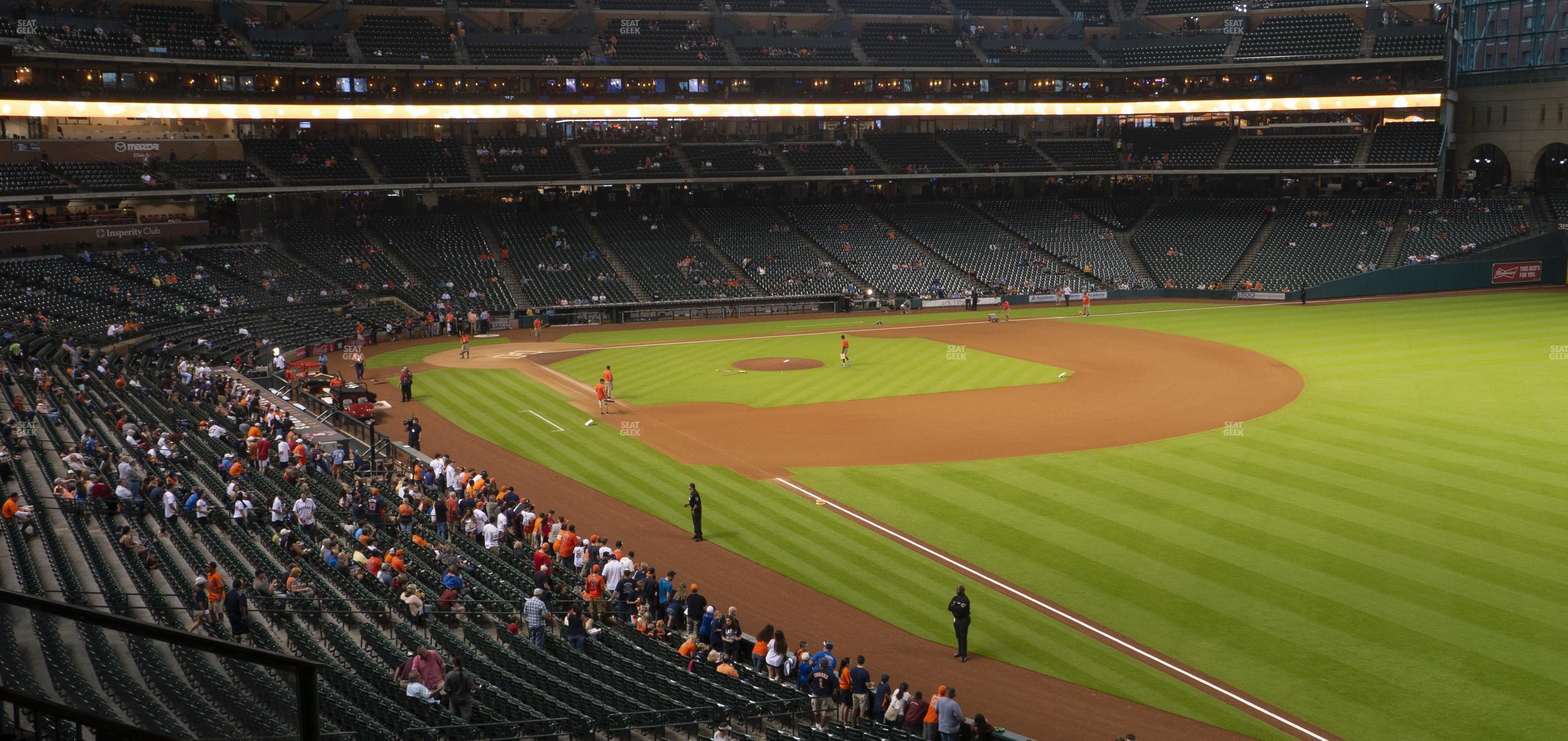 Seating view for Minute Maid Park Section 233