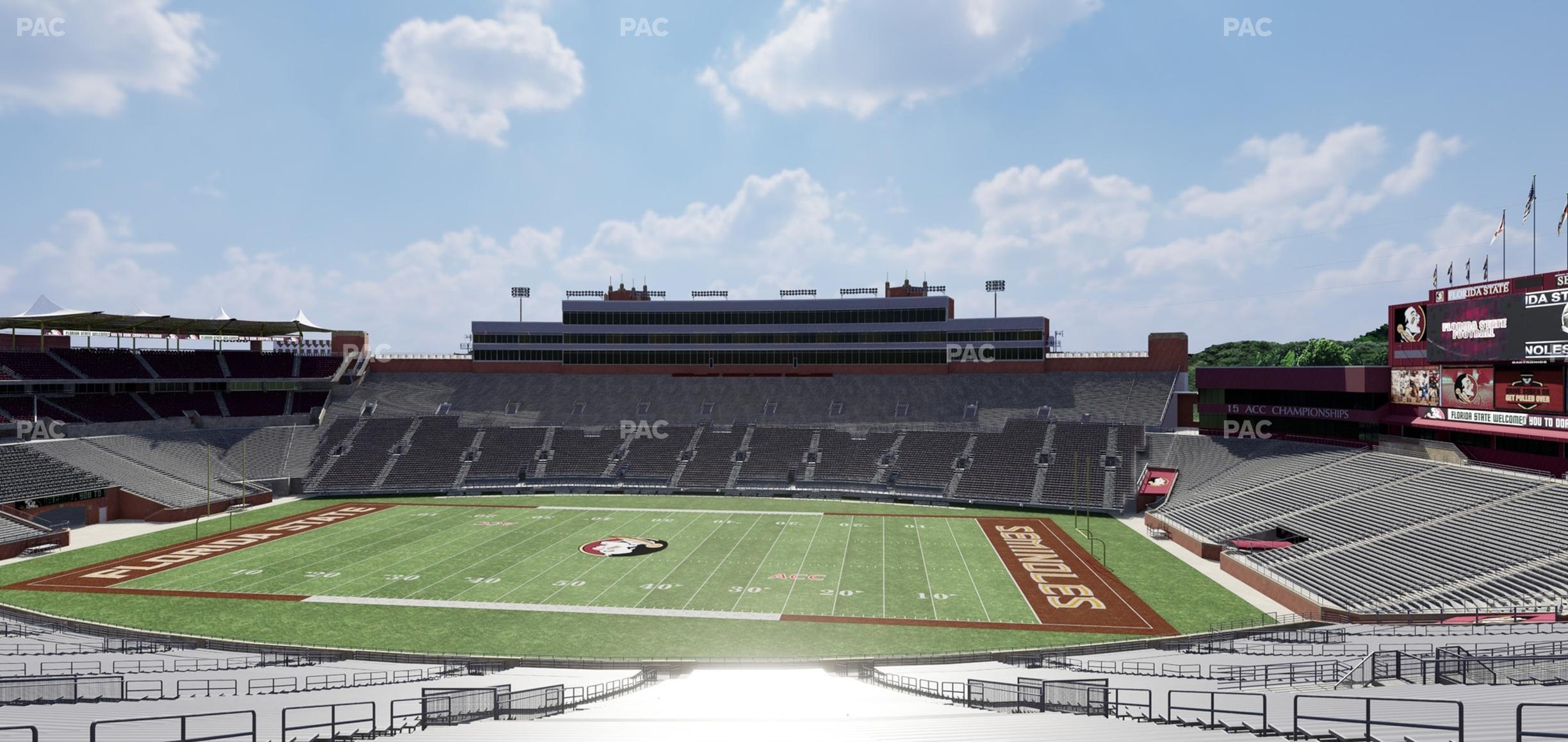 Seating view for Doak Campbell Stadium Section 8