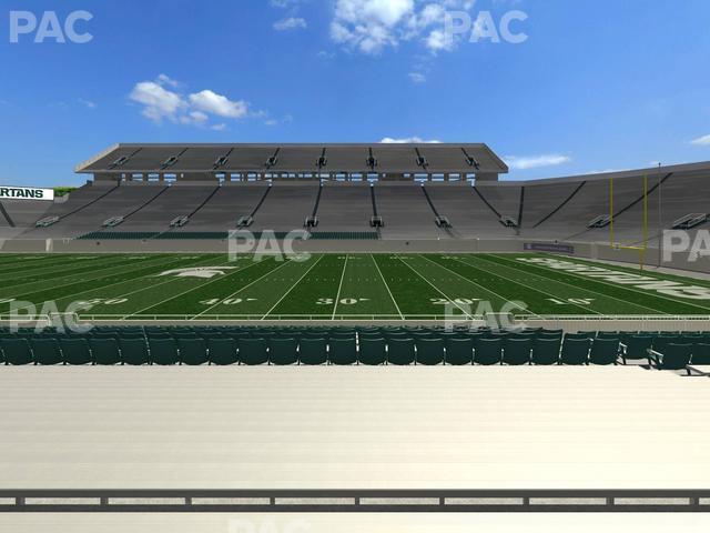 Seating view for Spartan Stadium (Michigan) Section 22