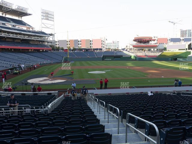 Seating view for Nationals Park Section 129