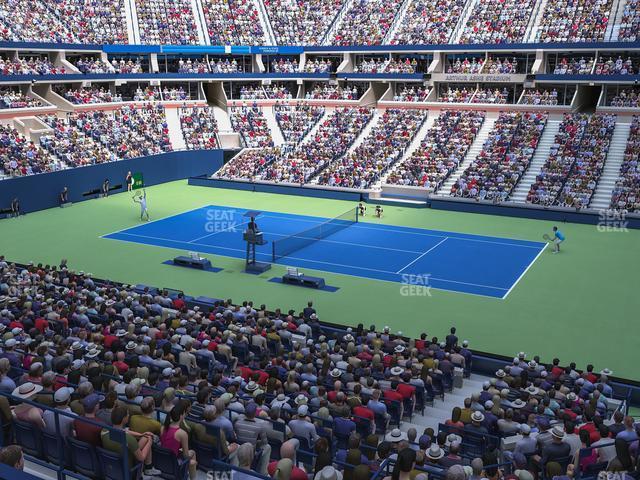 Seating view for Arthur Ashe Stadium Section Suite 240