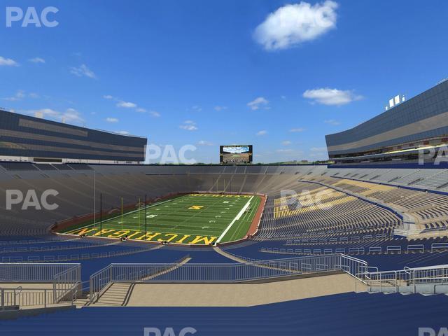 Seating view for Michigan Stadium Section 10