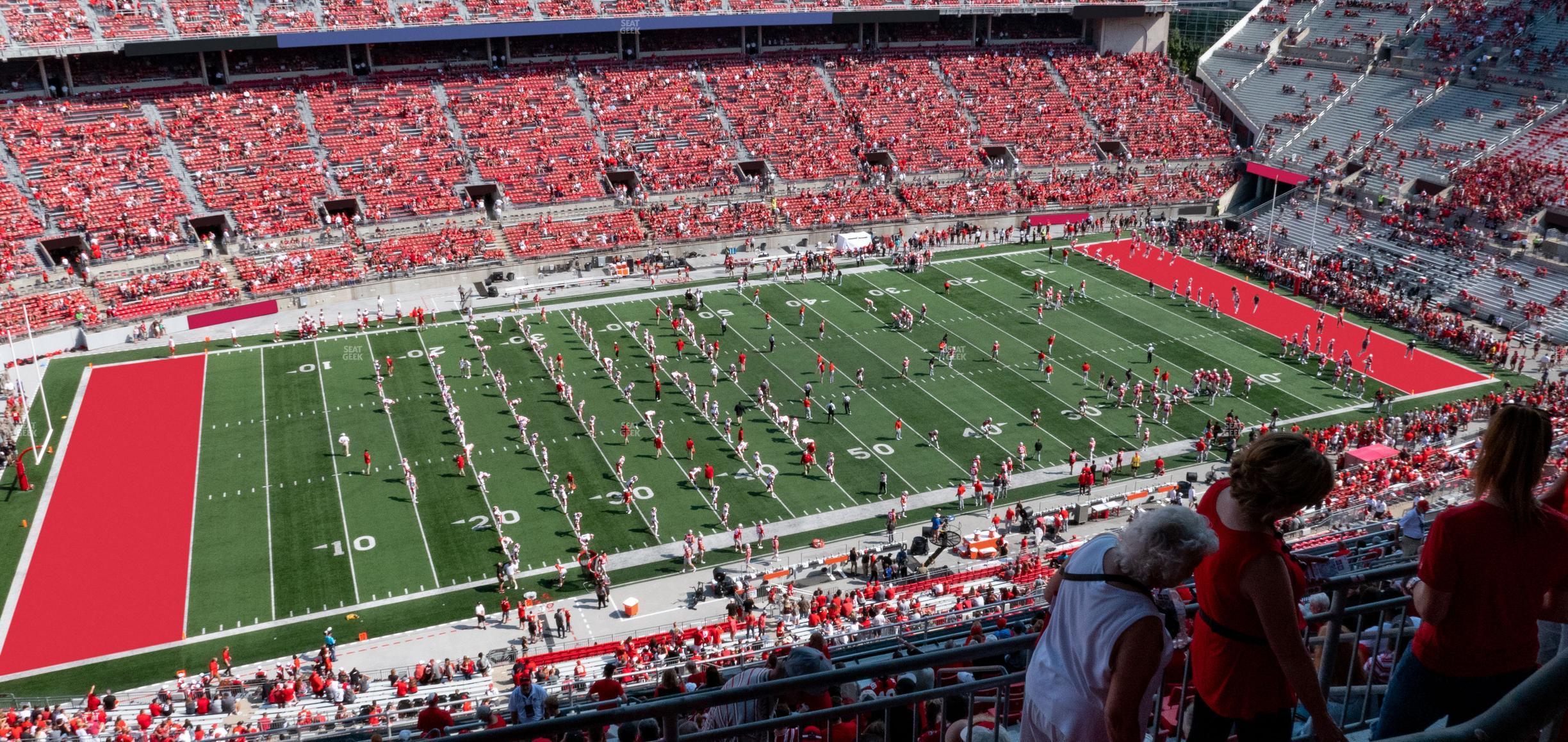 Seating view for Ohio Stadium Section 17 D