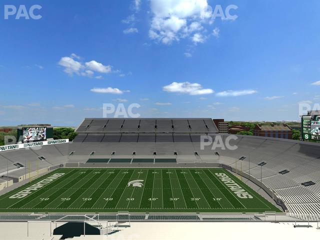 Seating view for Spartan Stadium (Michigan) Section 123