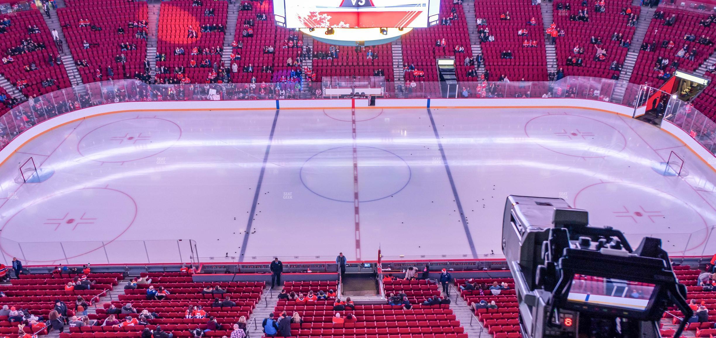 Seating view for Centre Bell Section 301