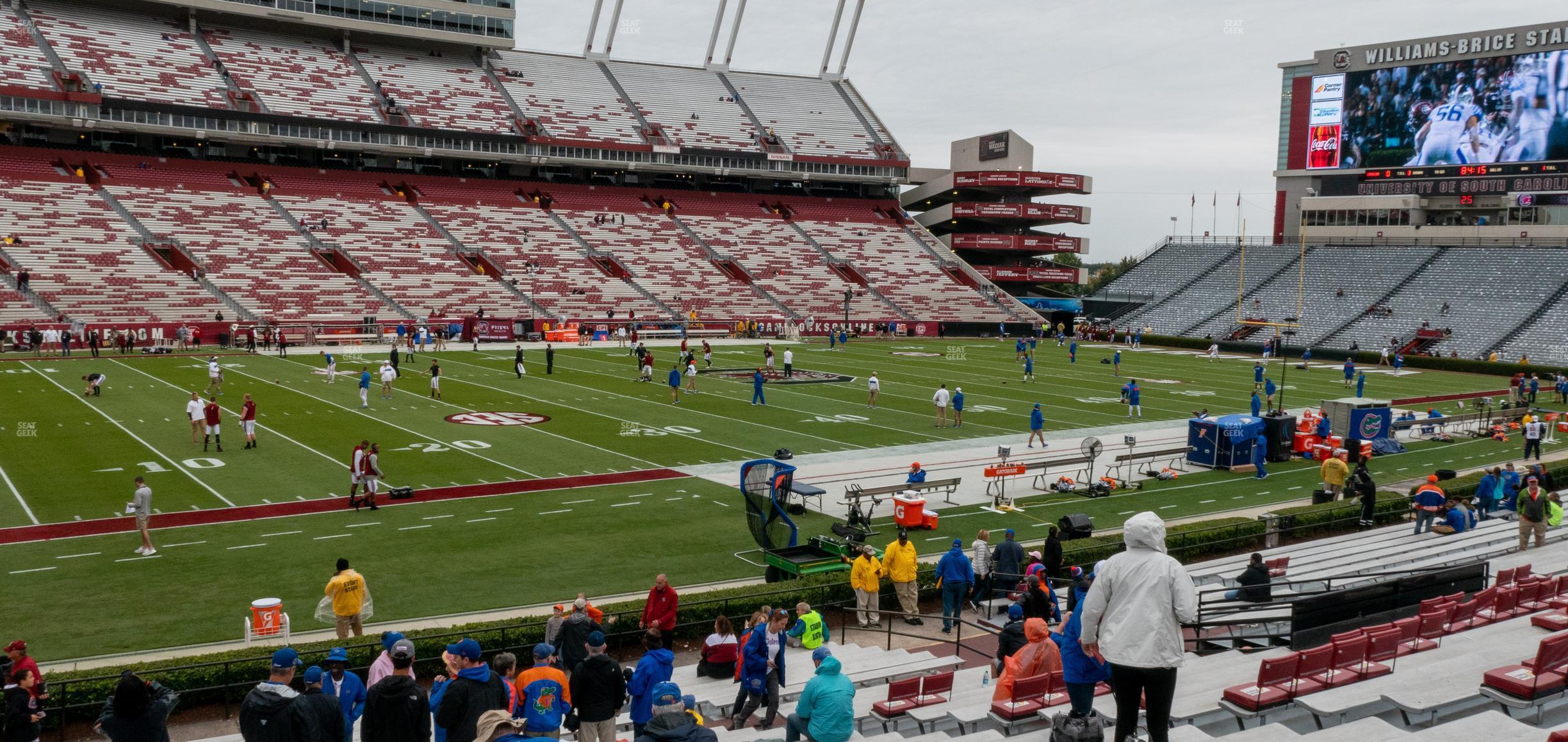 Seating view for Williams Brice Stadium Section 18