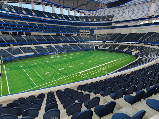 Seating view for SoFi Stadium Section 214