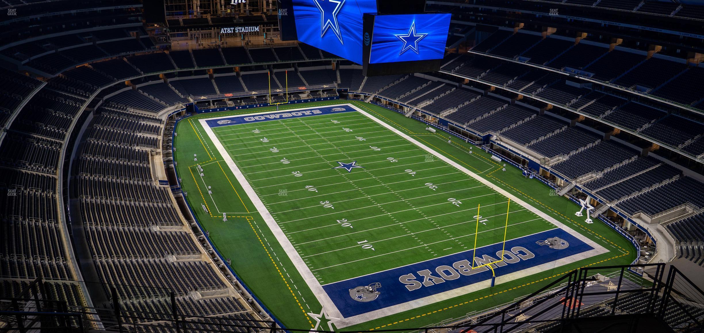 Seating view for AT&T Stadium Section 402