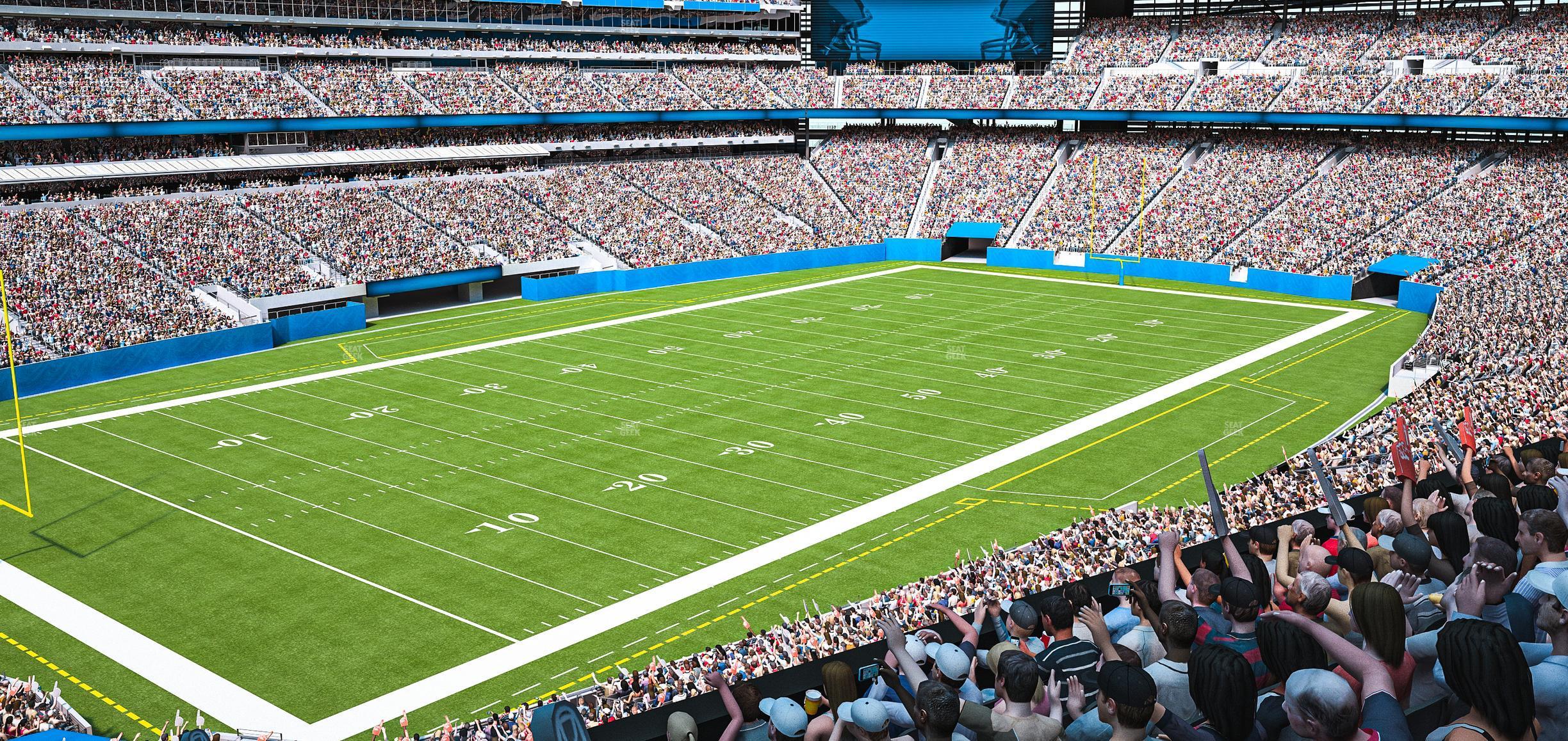 Seating view for MetLife Stadium Section 220 C