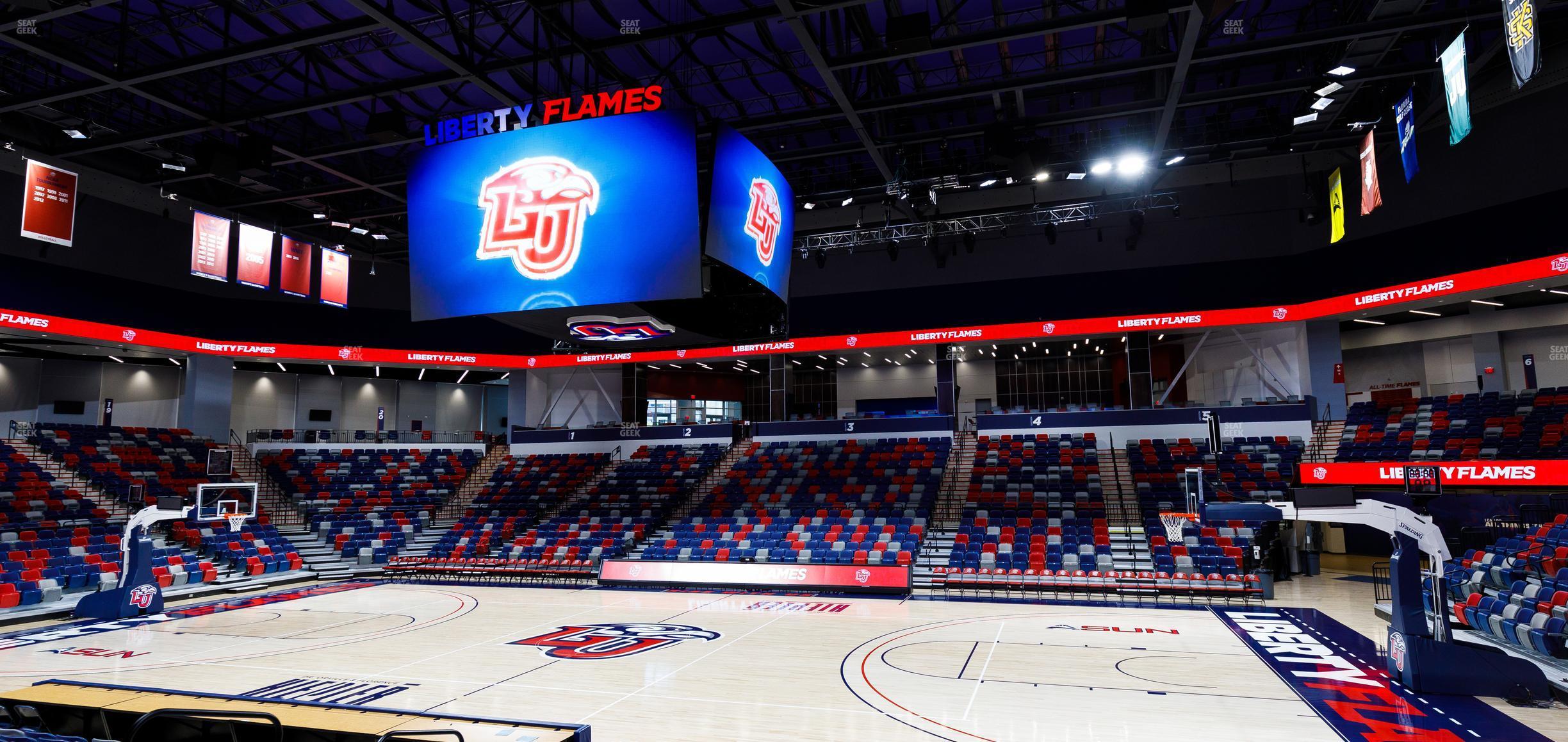 Seating view for Liberty Arena Section 12