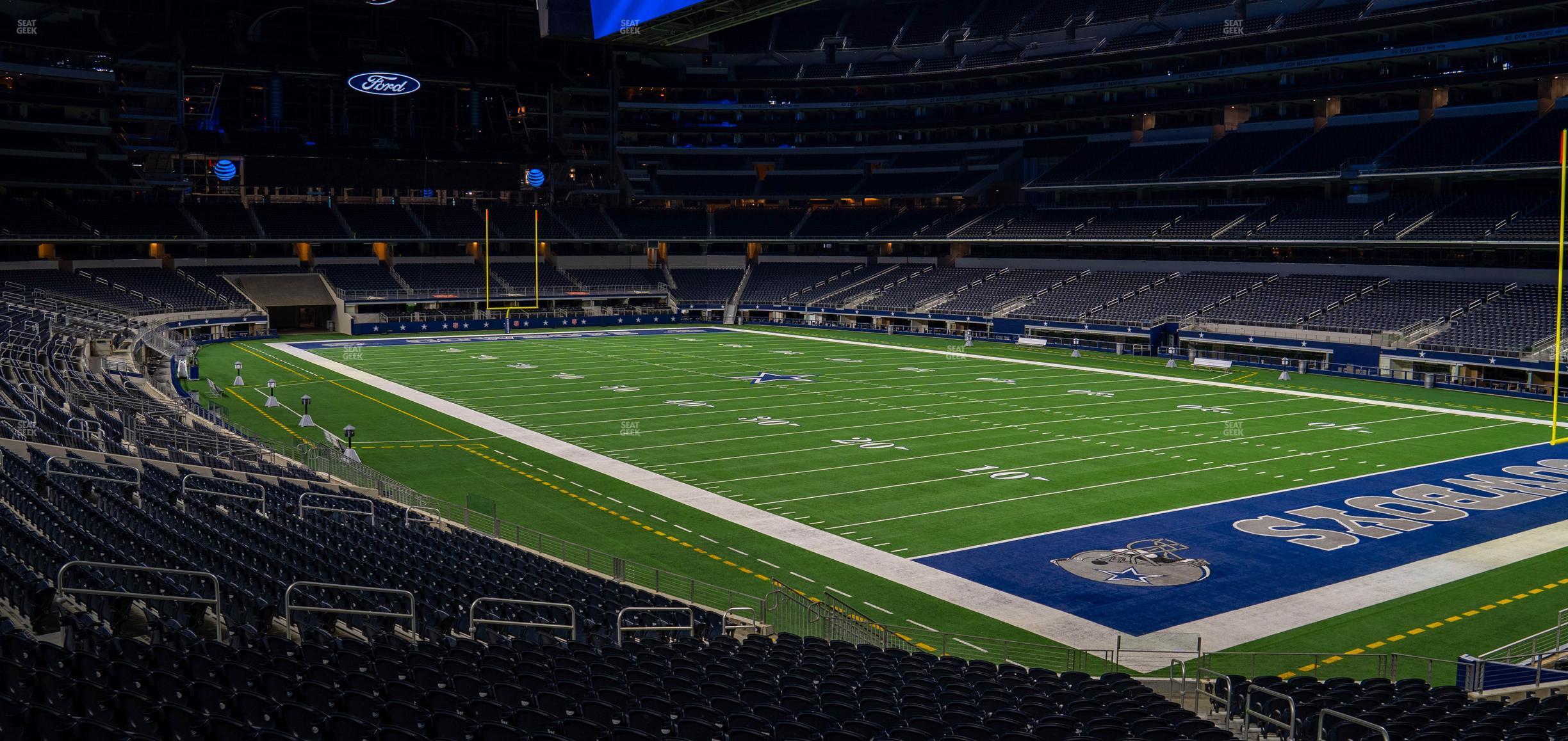 Seating view for AT&T Stadium Section Hall Of Fame Suite 247