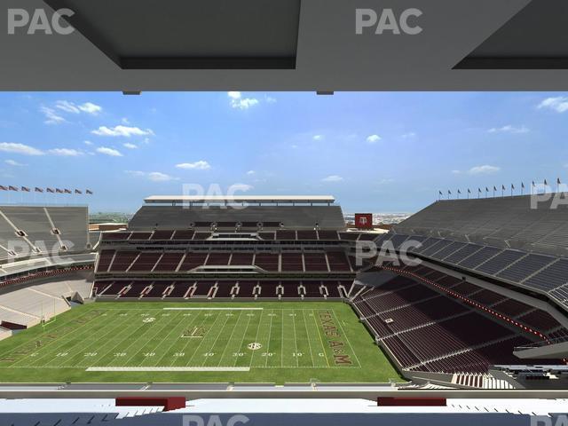 Seating view for Kyle Field Section 332