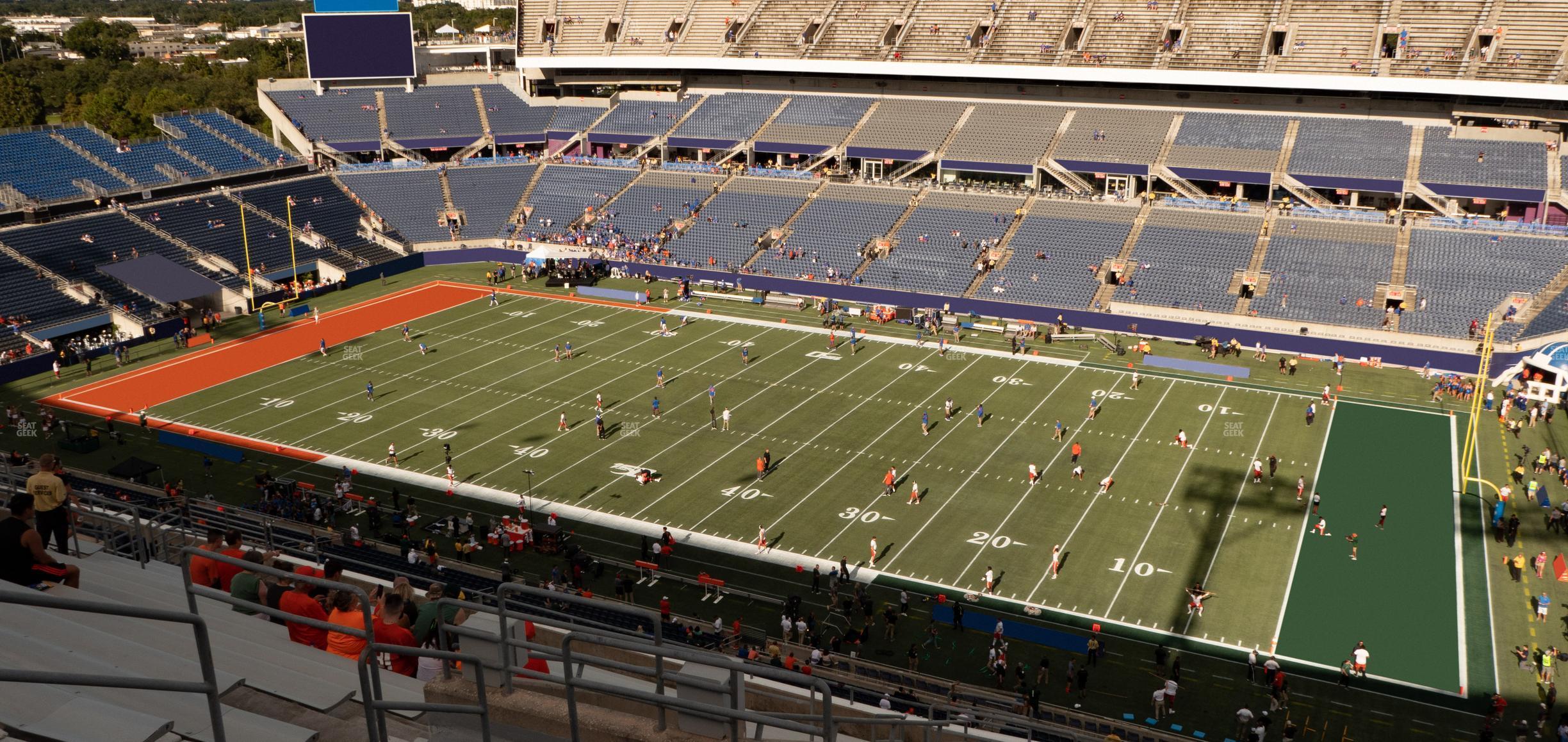 Seating view for Camping World Stadium Section 230