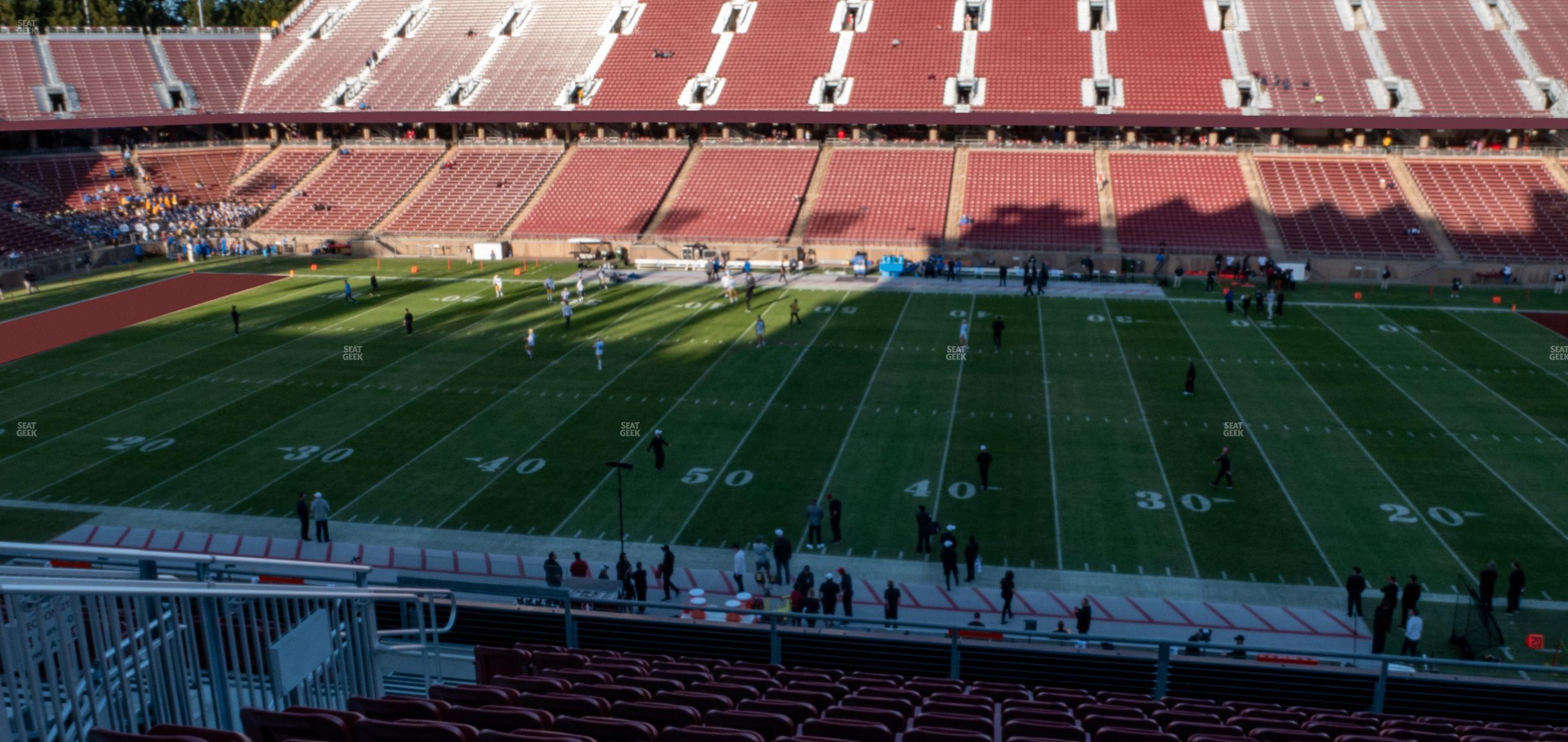 Seating view for Stanford Stadium Section 212