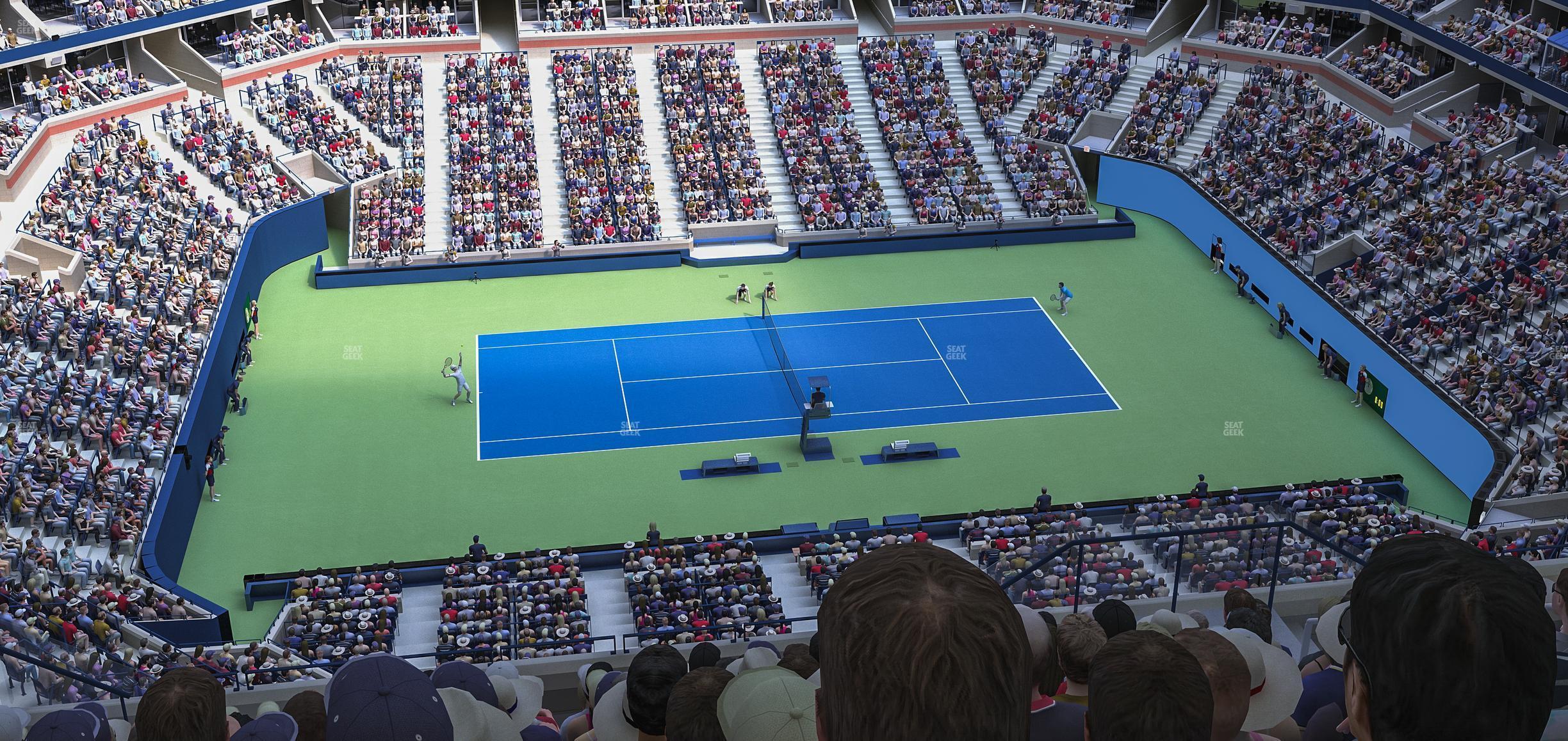 Seating view for Arthur Ashe Stadium Section 330