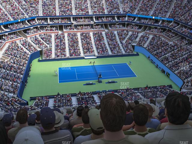 Seating view for Arthur Ashe Stadium Section 330