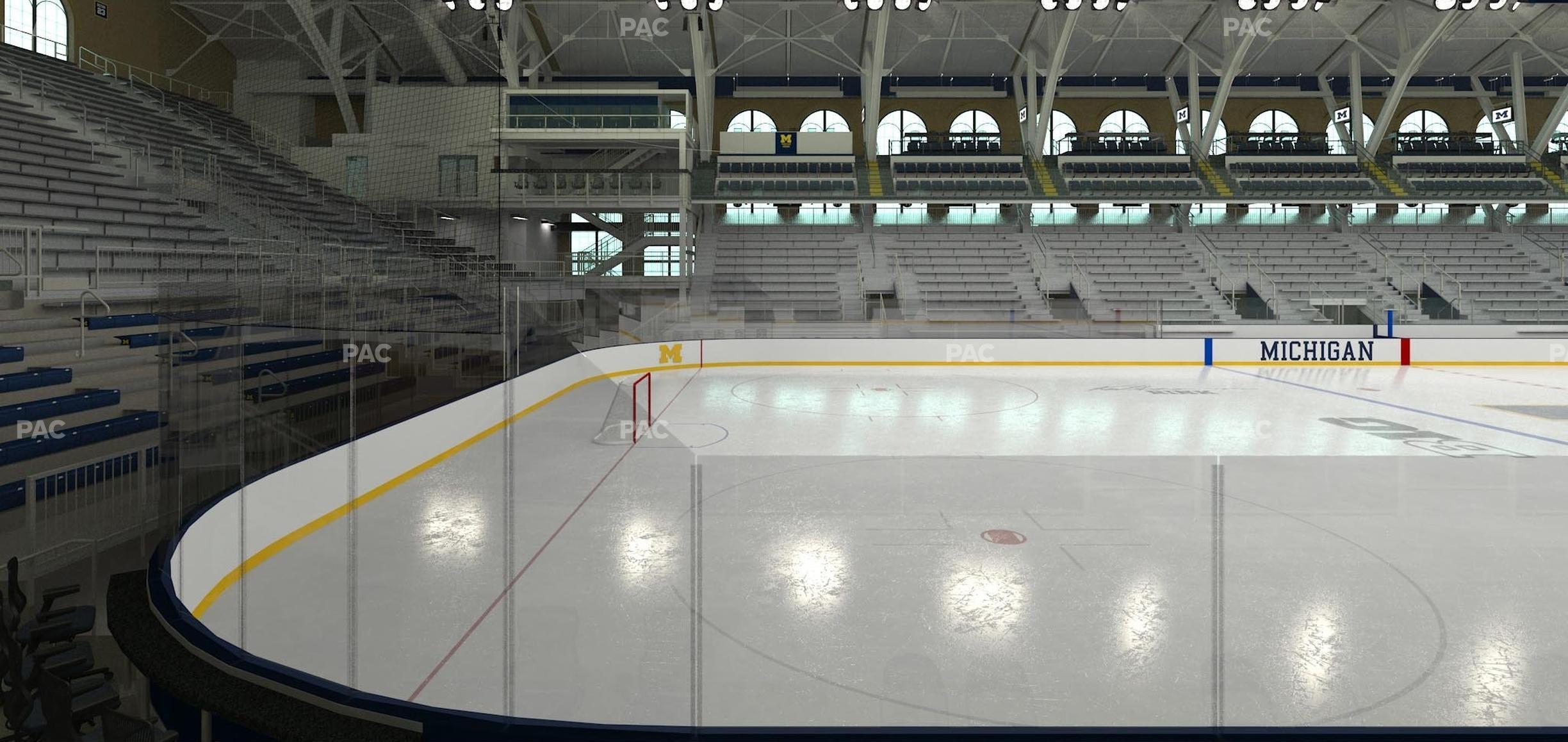 Seating view for Yost Arena Section 1