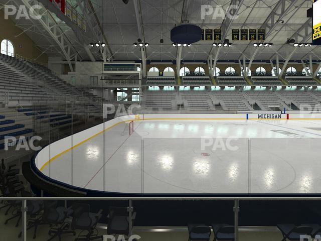 Seating view for Yost Arena Section 1