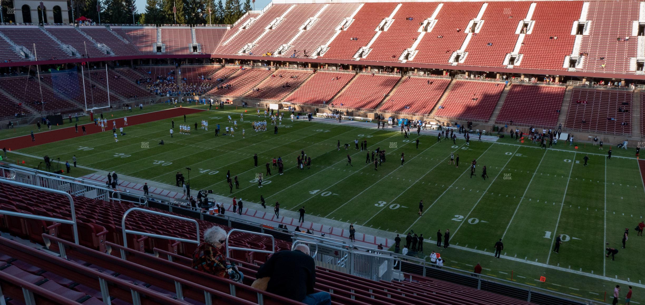 Seating view for Stanford Stadium Section 210