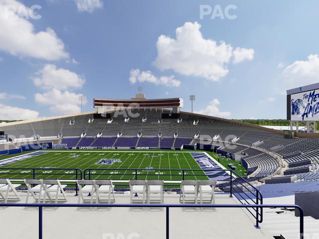 Seating view for Simmons Bank Liberty Stadium Section Box 102