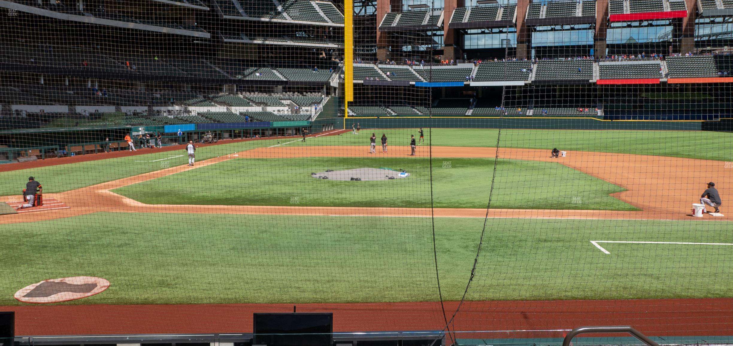 Seating view for Globe Life Field Section 18