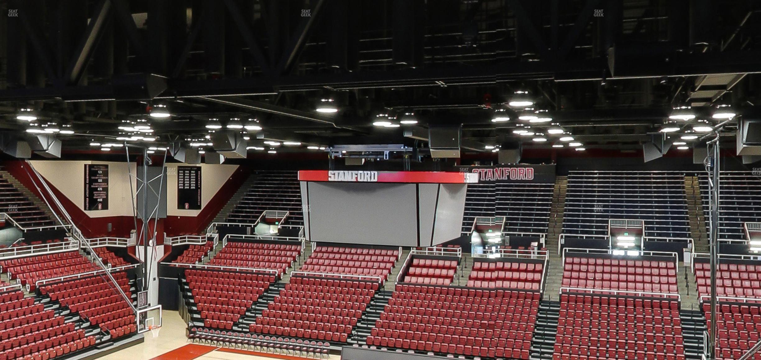 Seating view for Maples Pavilion Section 12