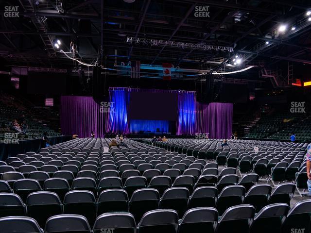 Seating view for Blue Arena at The Ranch Events Complex Section Floor Fff