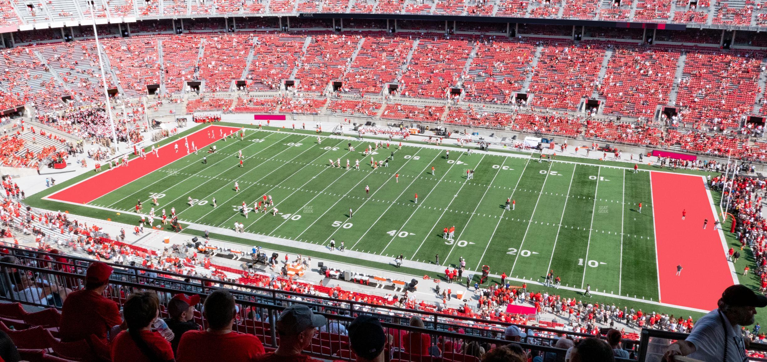 Seating view for Ohio Stadium Section 25 D