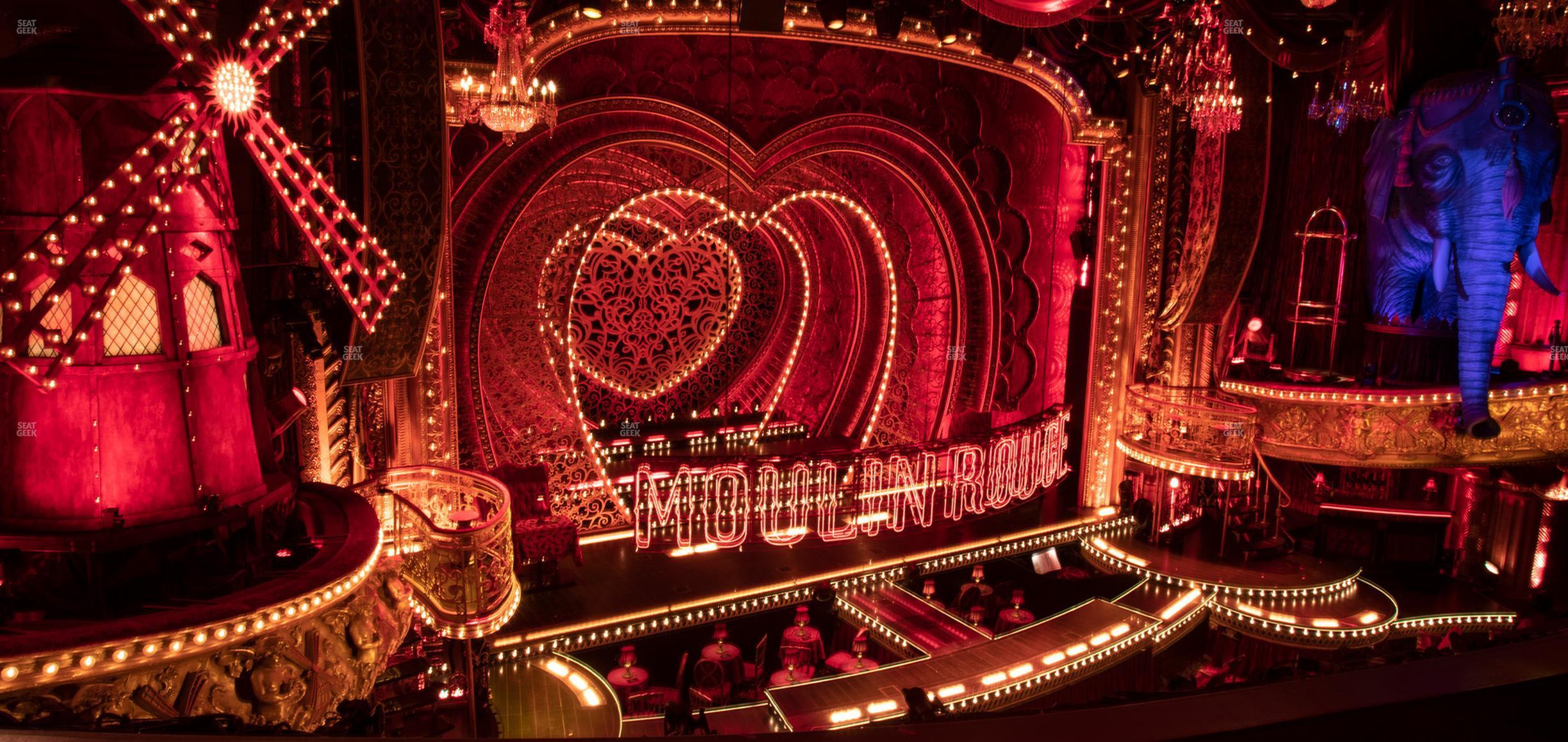 Seating view for Al Hirschfeld Theatre Section Mezzanine Front Left