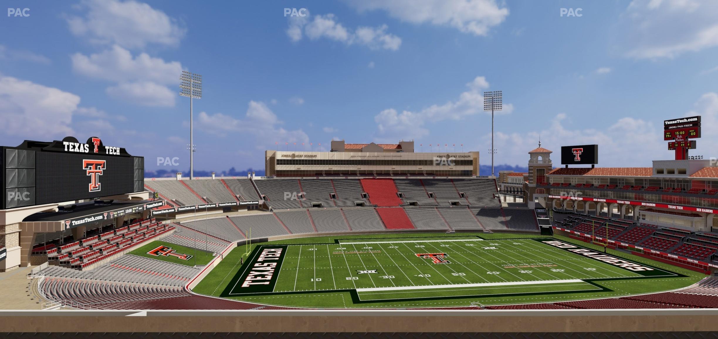 Seating view for Jones AT&T Stadium Section Club F