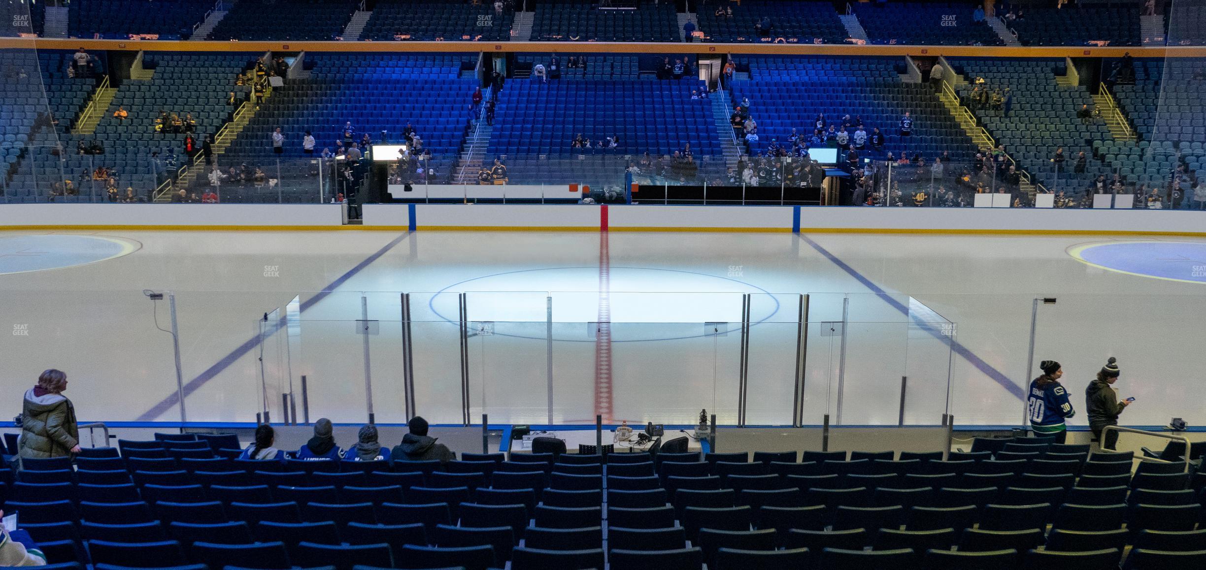 Seating view for KeyBank Center Section 117