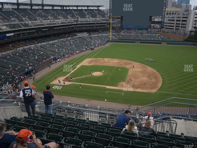 Seating view for Comerica Park Section 321