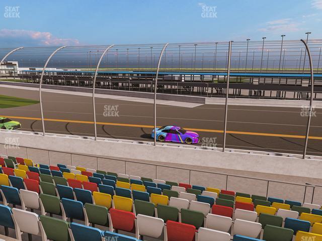 Seating view for Daytona International Speedway Section Front 163