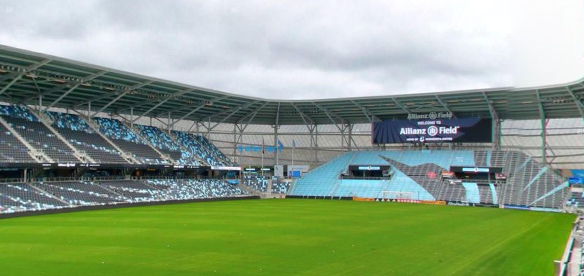 Seating view for Allianz Field Section 01