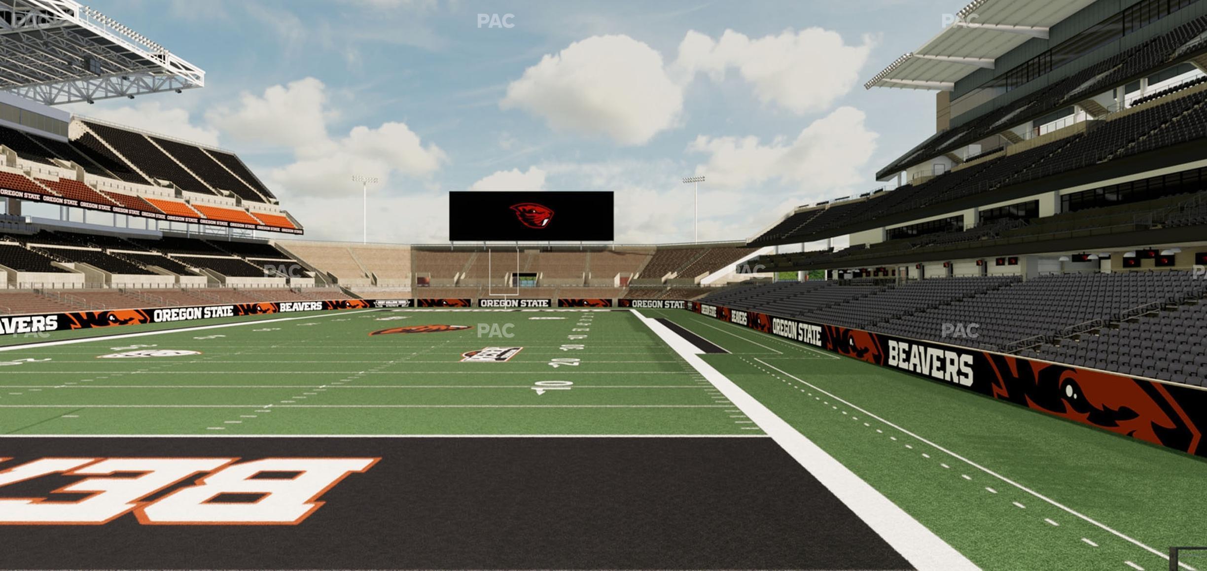 Seating view for Reser Stadium Section 136