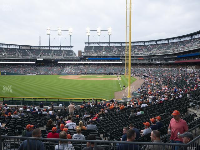 Seating view for Comerica Park Section 146