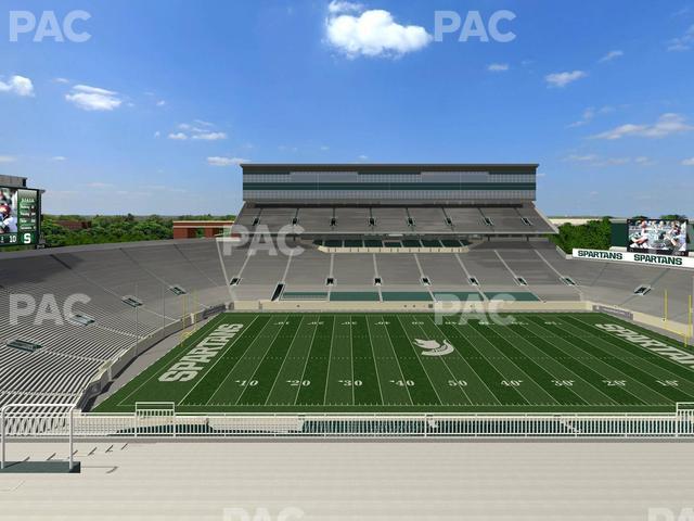 Seating view for Spartan Stadium (Michigan) Section 110