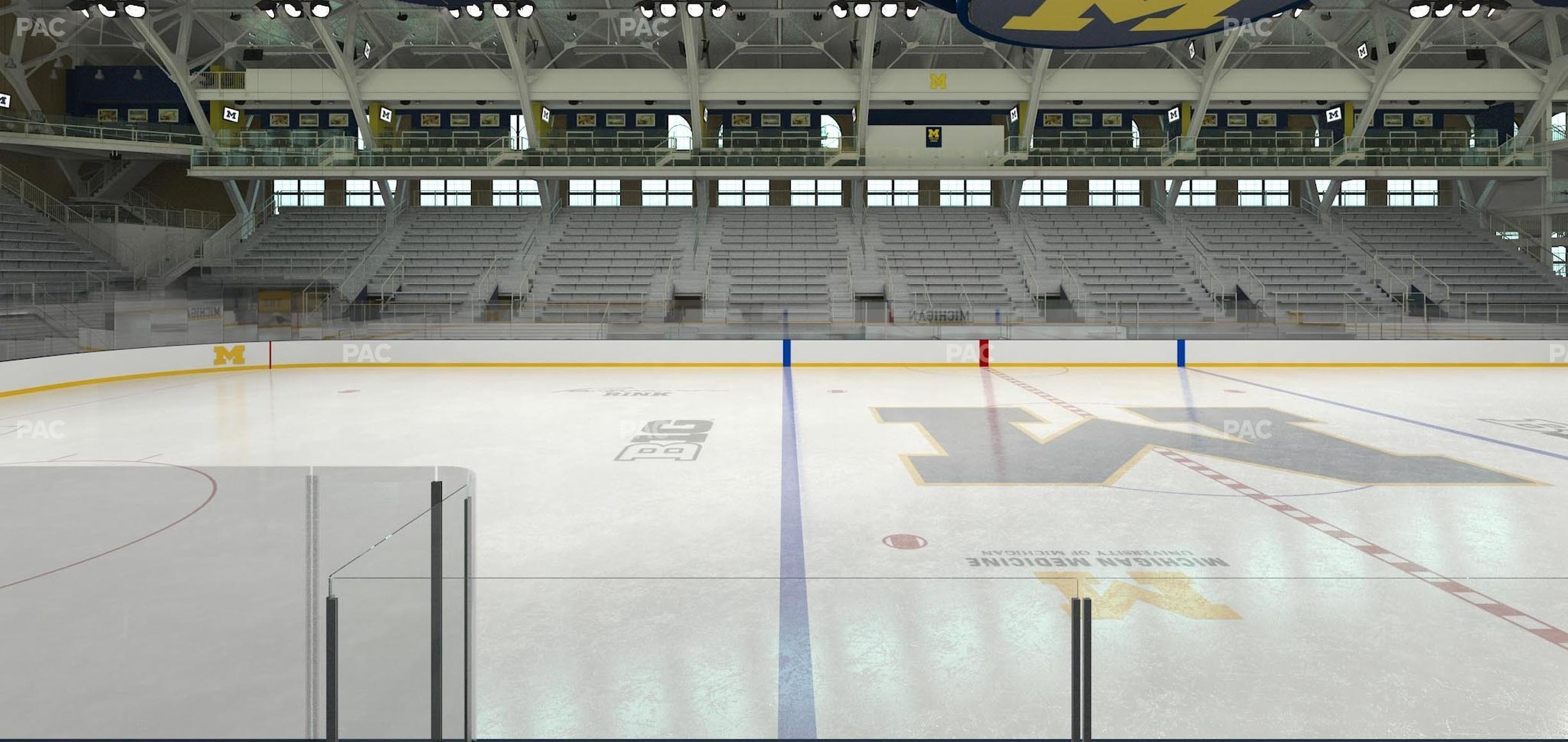 Seating view for Yost Arena Section 18