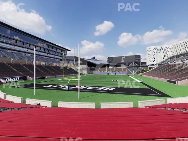 Seating view for Nippert Stadium Section Ga Seating