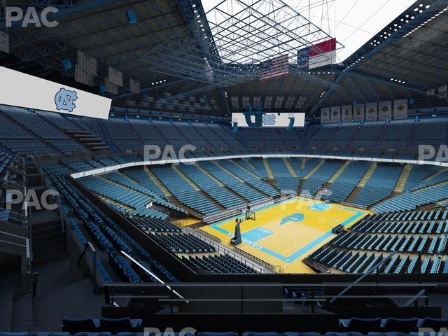 Seating view for Dean Smith Center Section 220