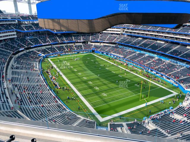 Seating view for SoFi Stadium Section 425