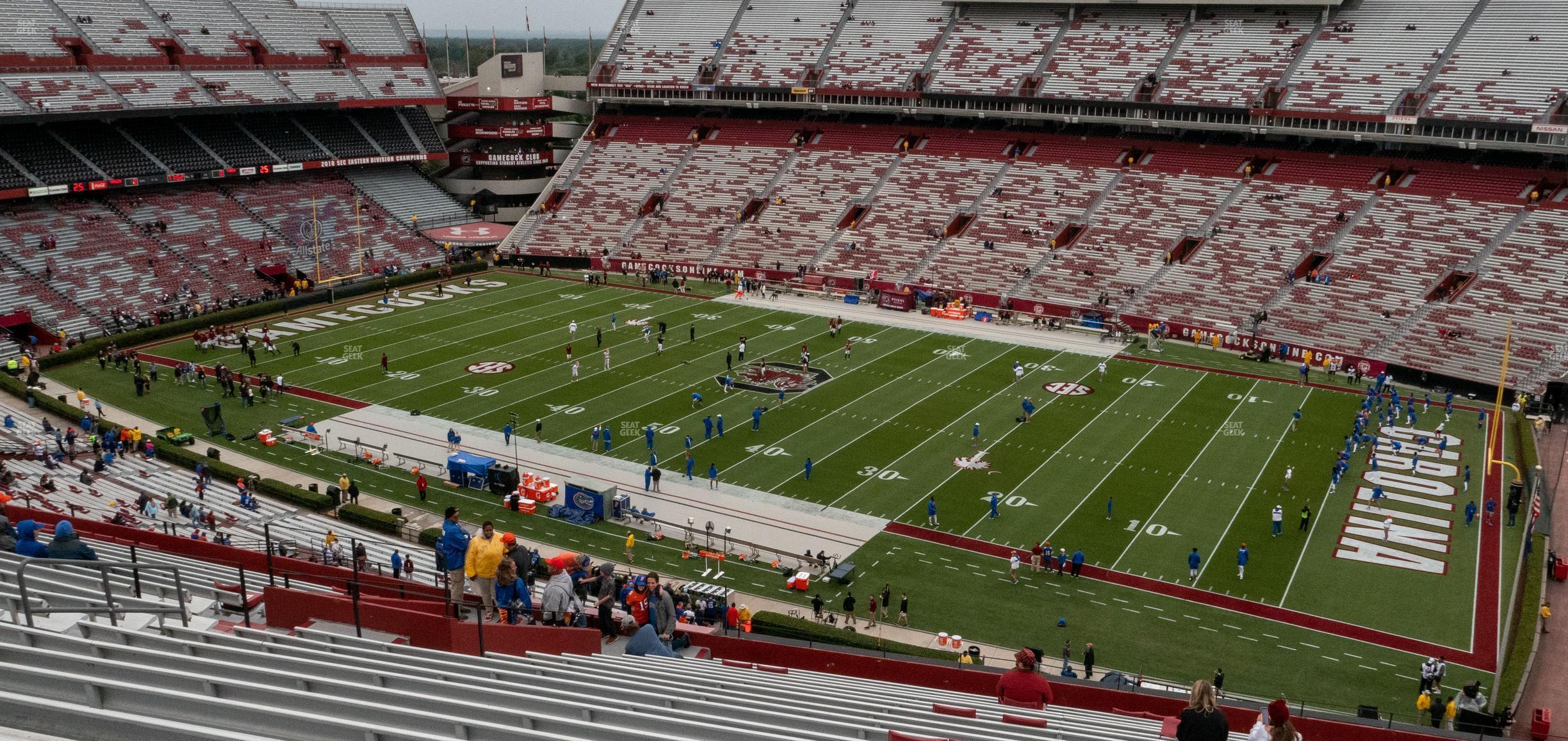 Seating view for Williams Brice Stadium Section 508