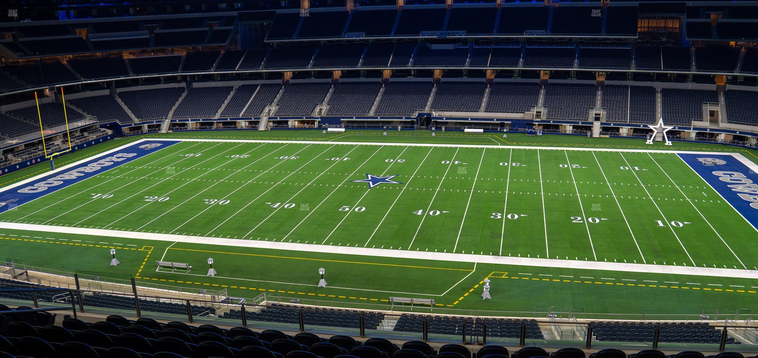 Seating view for AT&T Stadium Section C 309