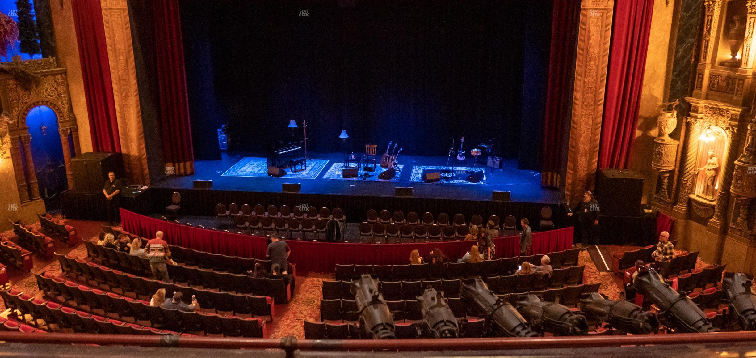 Seating view for Louisville Palace Section Loge 3